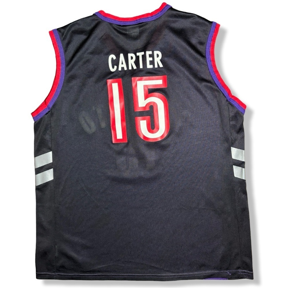 Vintage 90s/Y2K Champion Vince Carter Toronto Raptors Basketball Jersey - Picture 2 of 6